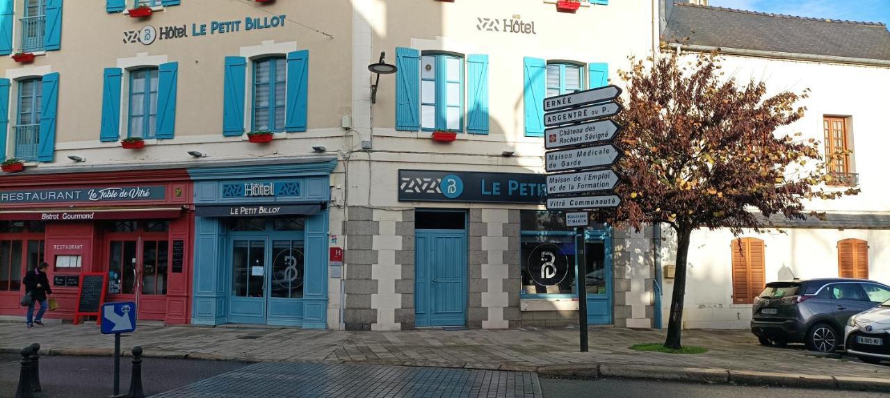 Hotel Le Petit Billot Vitré Buitenkant foto
